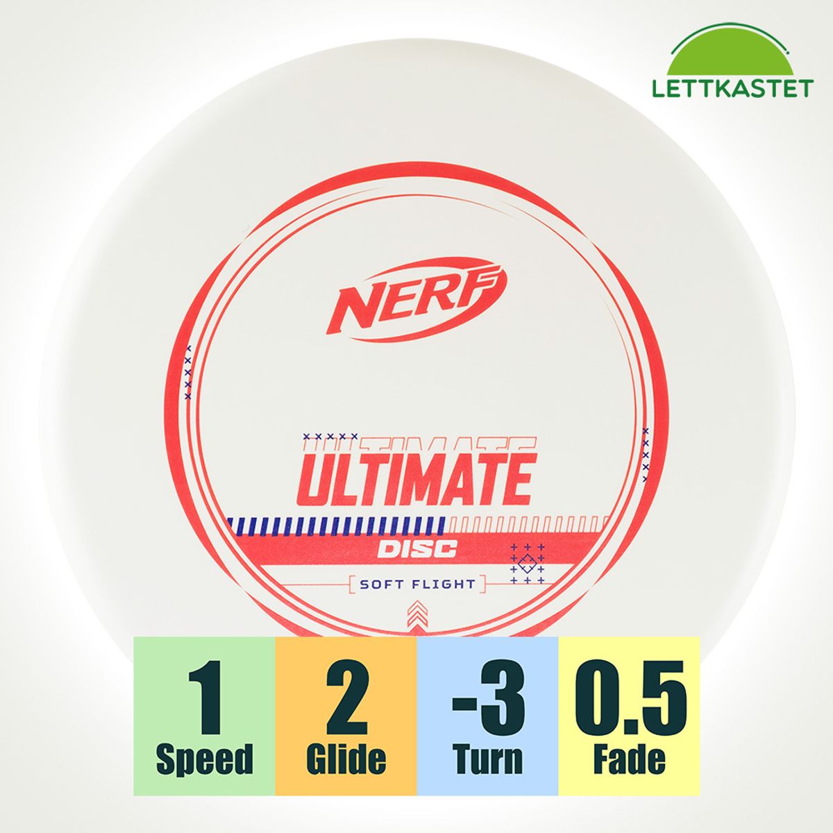 NERF Soft Flight Ultimate Disc