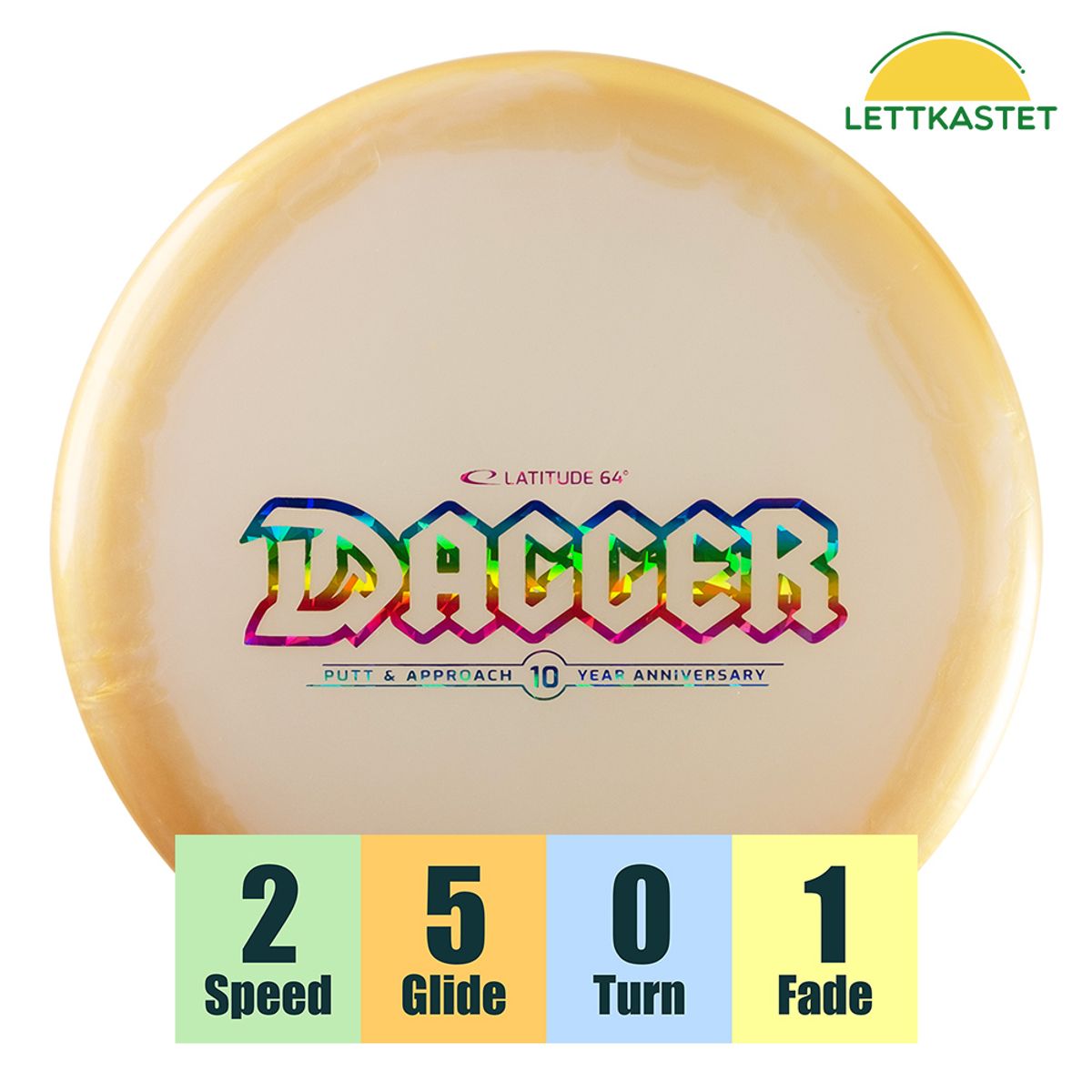 Opto-Ice Orbit Dagger - 10th Anniversary - Krokhol Disc Golf Shop