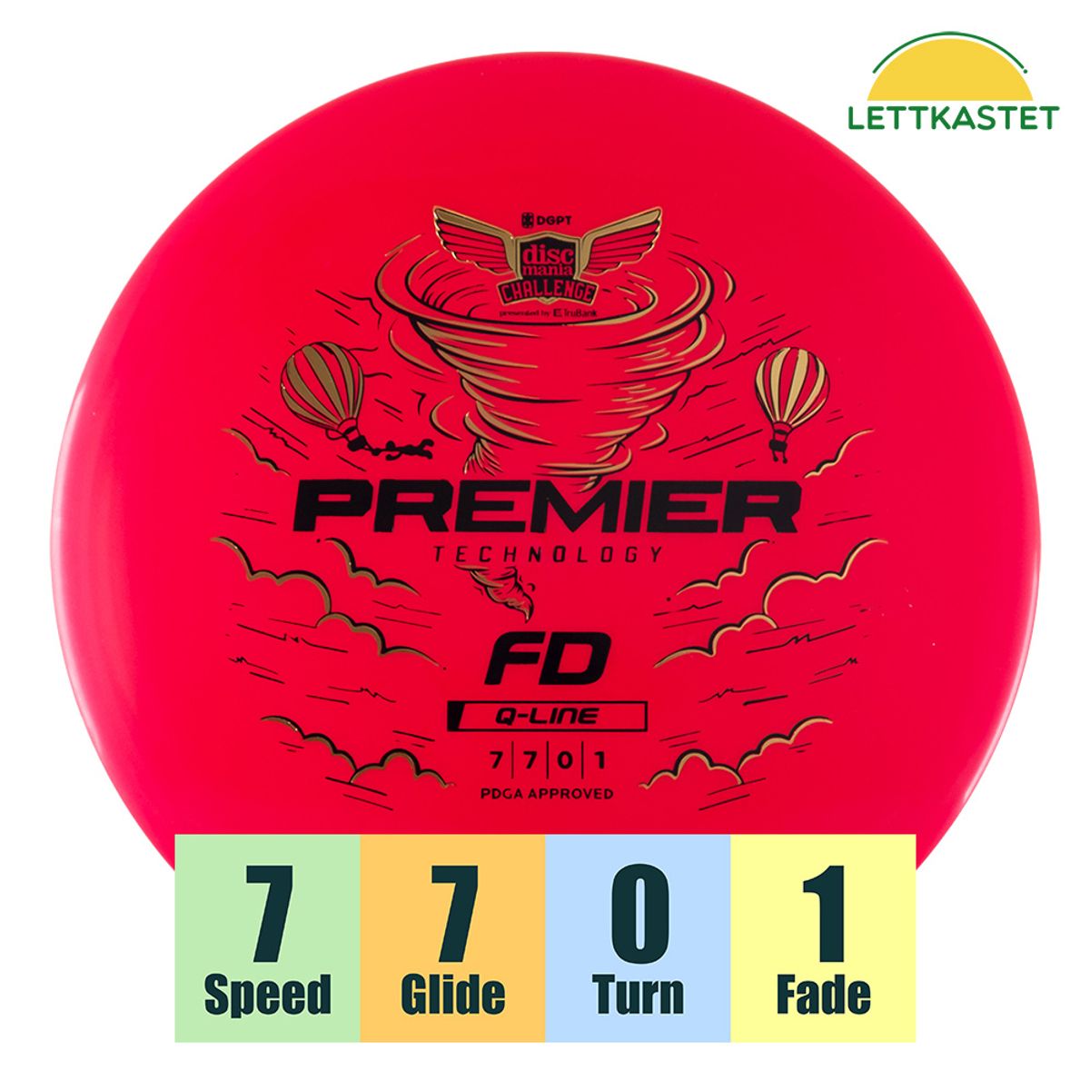 Q-Line Premier FD - Discmania Challenge Fundraiser