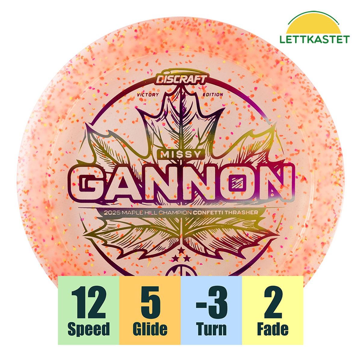 Z Line Victory Confetti Thrasher - 2025 Missy Gannon Maple Hill