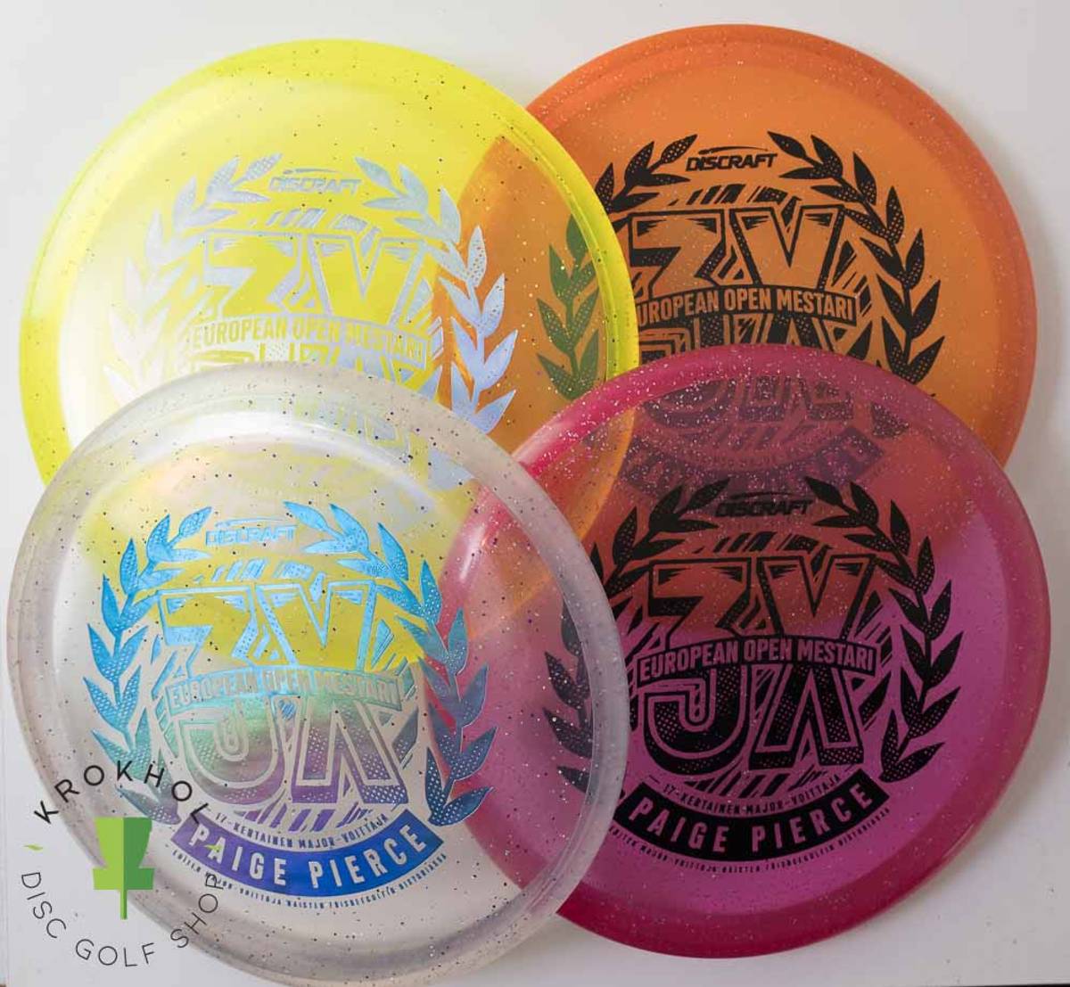 4 x Cryztal Sparkle Fierce - Paige Pierce 3x European Open