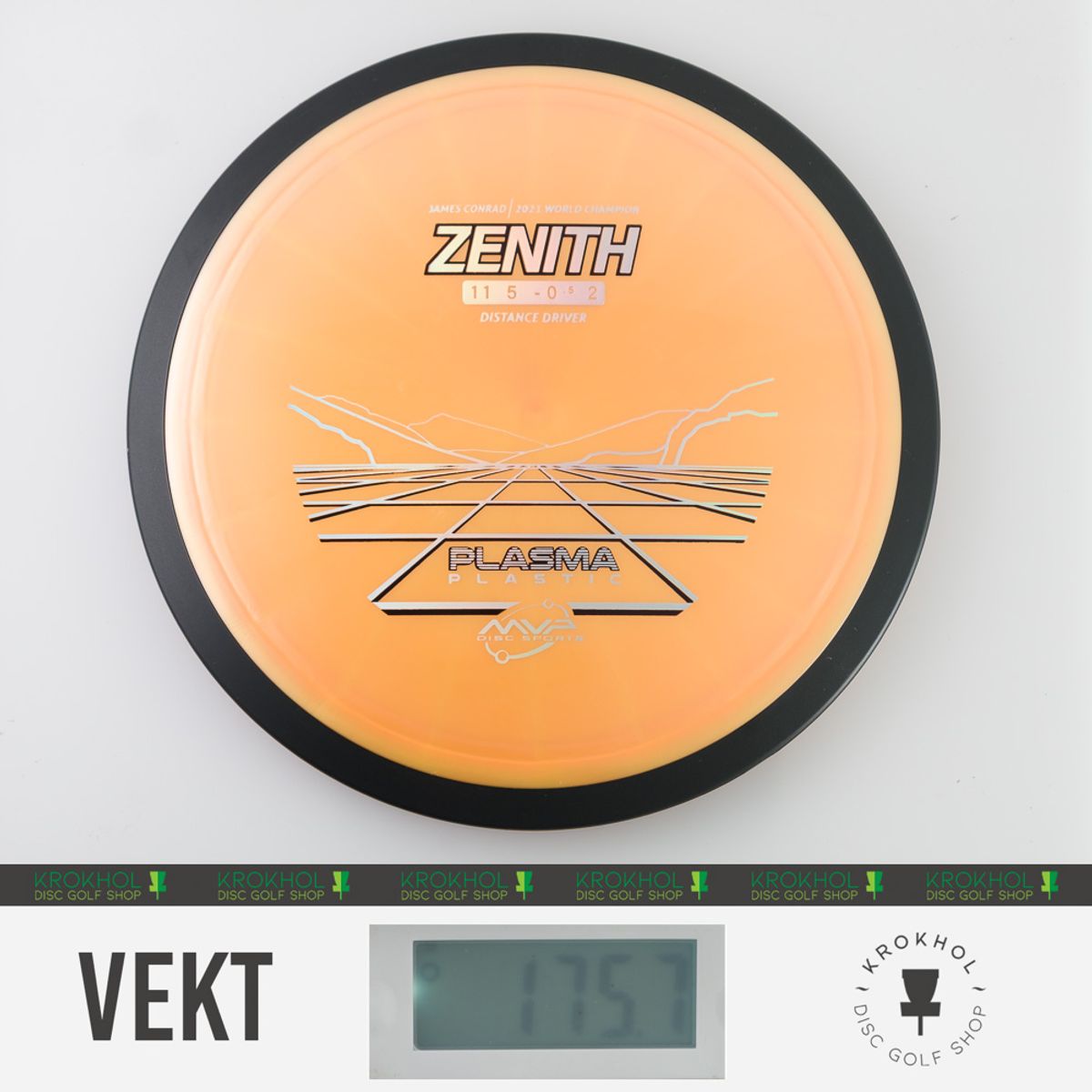 Plasma Zenith - James Conrad Line - Krokhol Disc Golf Shop
