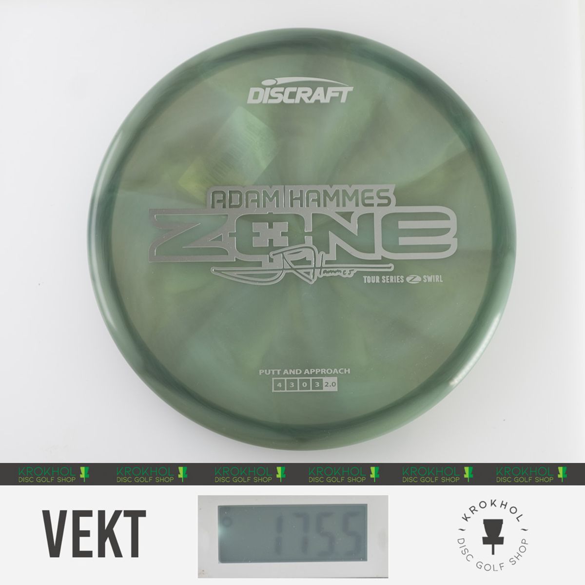 Z Swirl Zone - 2025 Adam Hammes Tour Series - Krokhol Disc