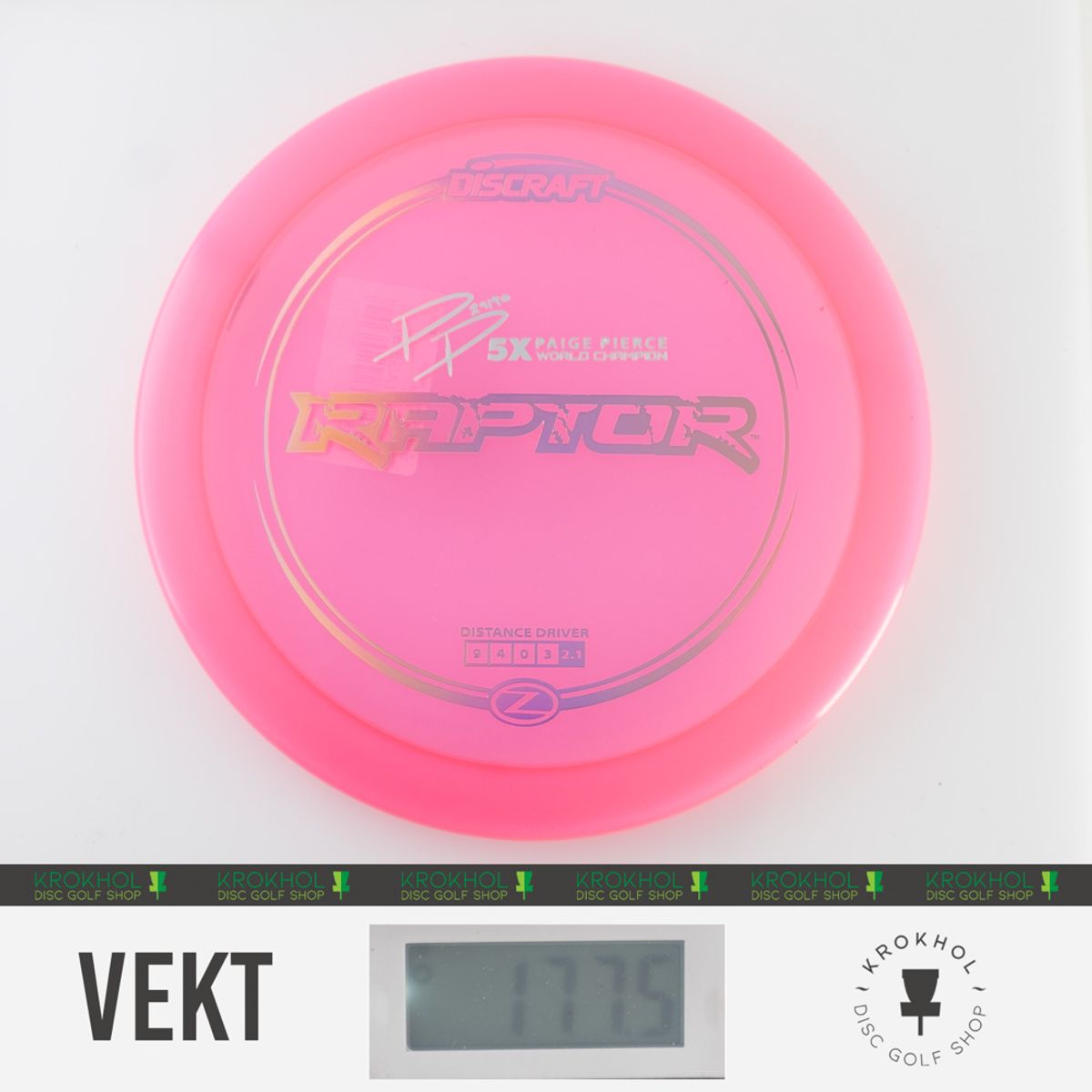 Z Line Raptor - Paige Pierce 5x World Champion