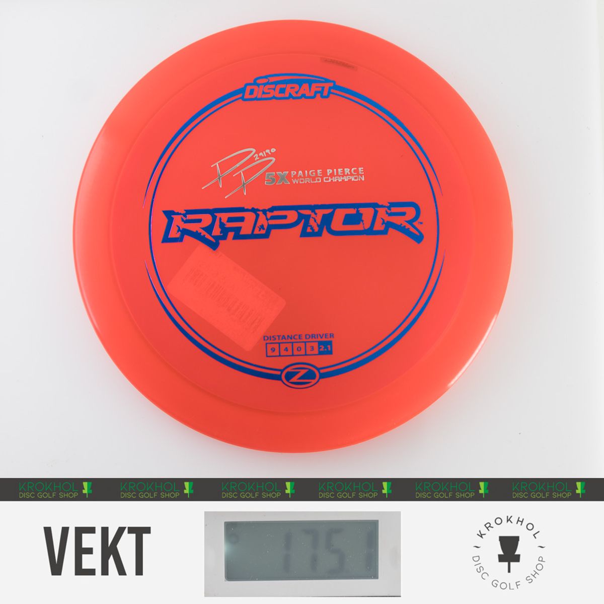 Pierce♡ Z Line Raptor - Paige Pierce 5x World Champion - Krokhol