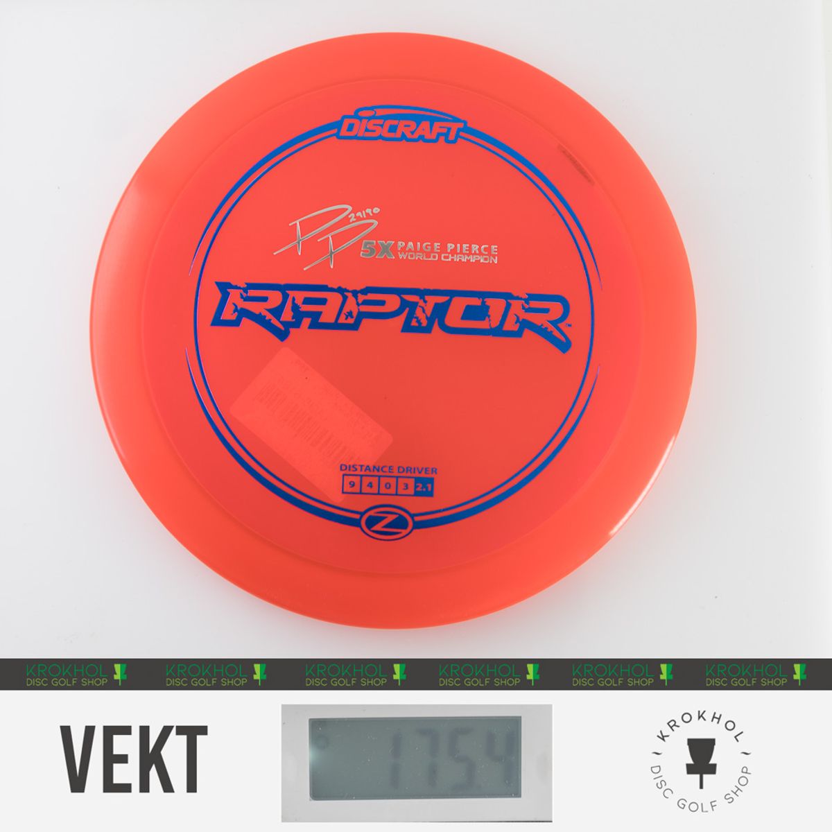 Z Line Raptor - Paige Pierce 5x World Champion - Krokhol