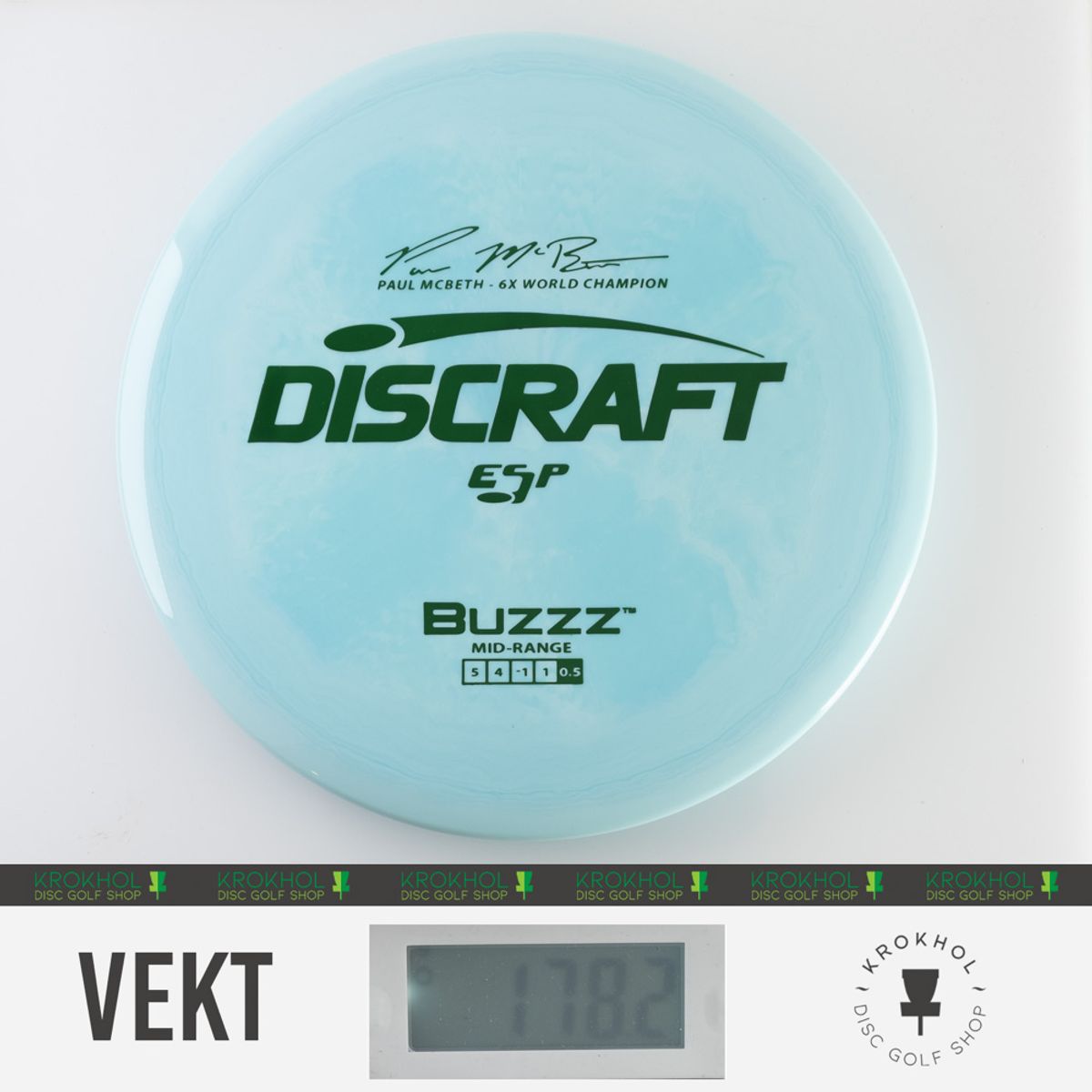 Discraft ESP Buzzz Midrange | Paul McBeth 6x | Krokhol DGSDiscraft