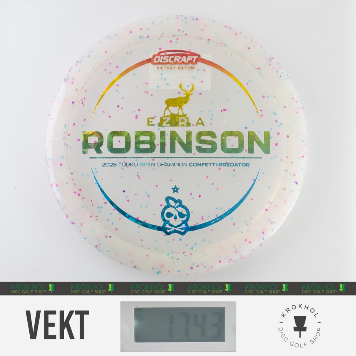 Z Line Victory Confetti Predator - 2025 Ezra Robinson Turku Open
