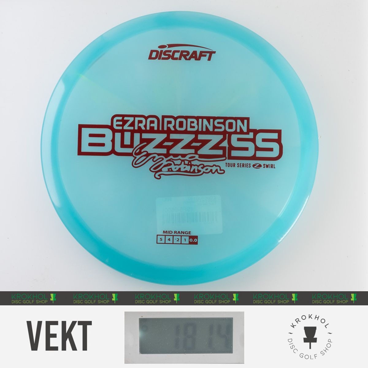 Z Swirl Buzzz SS - 2025 Ezra Robinson Tour Series - Krokhol Disc