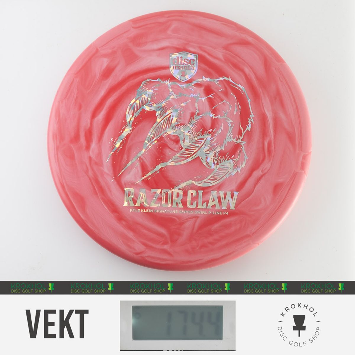 P-Line Swirl Flex2 P4 - Razor Claw Kyle Klein Signature Series