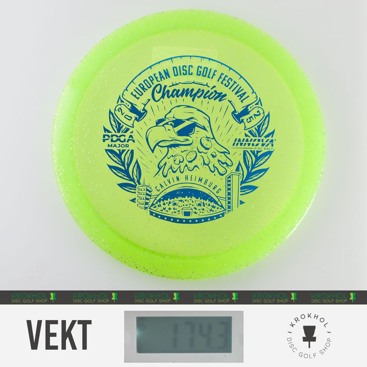 Champion Metal Flake Eagle - Calvin Heimburg EDGF Commemorative