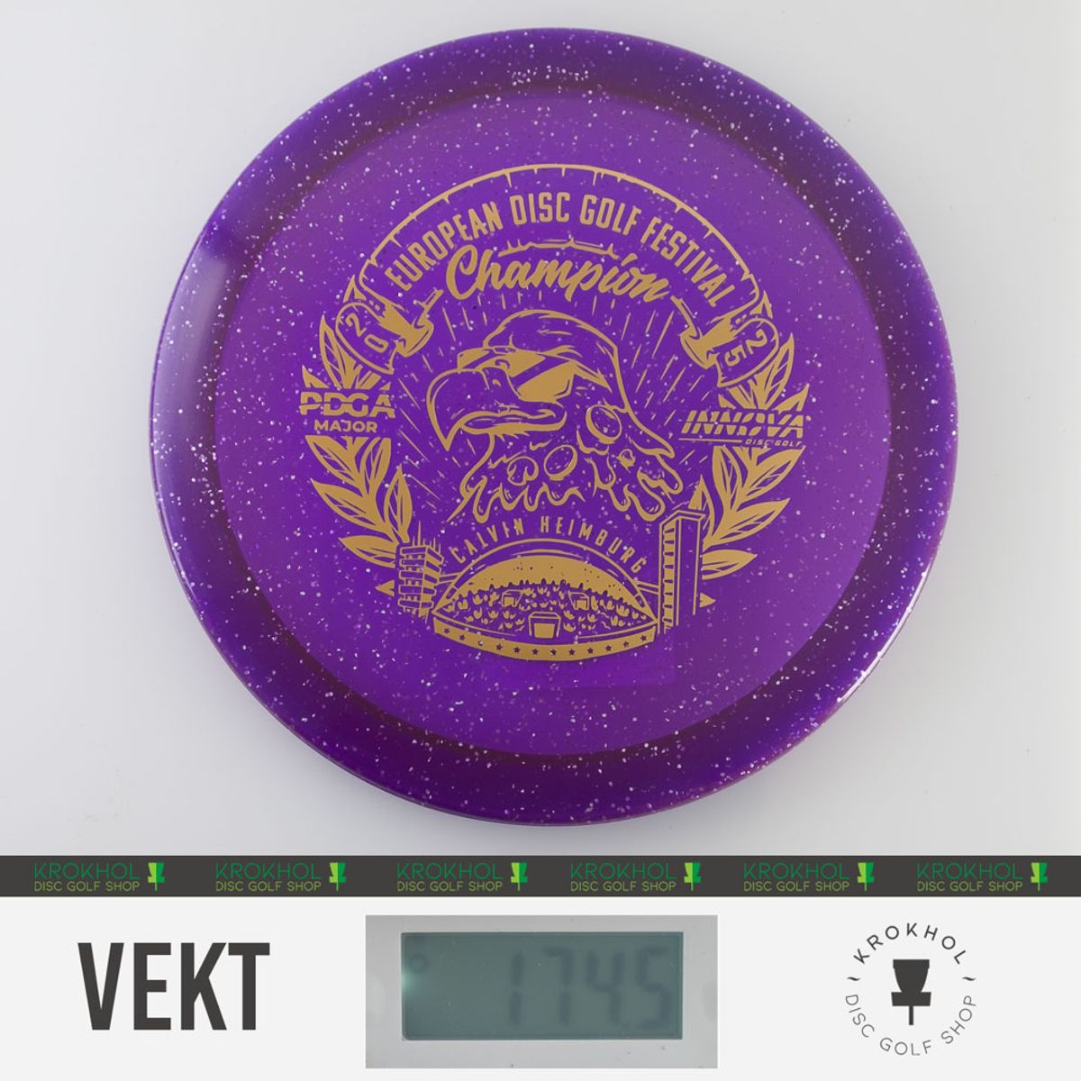 Champion Metal Flake Eagle - Calvin Heimburg EDGF Commemorative