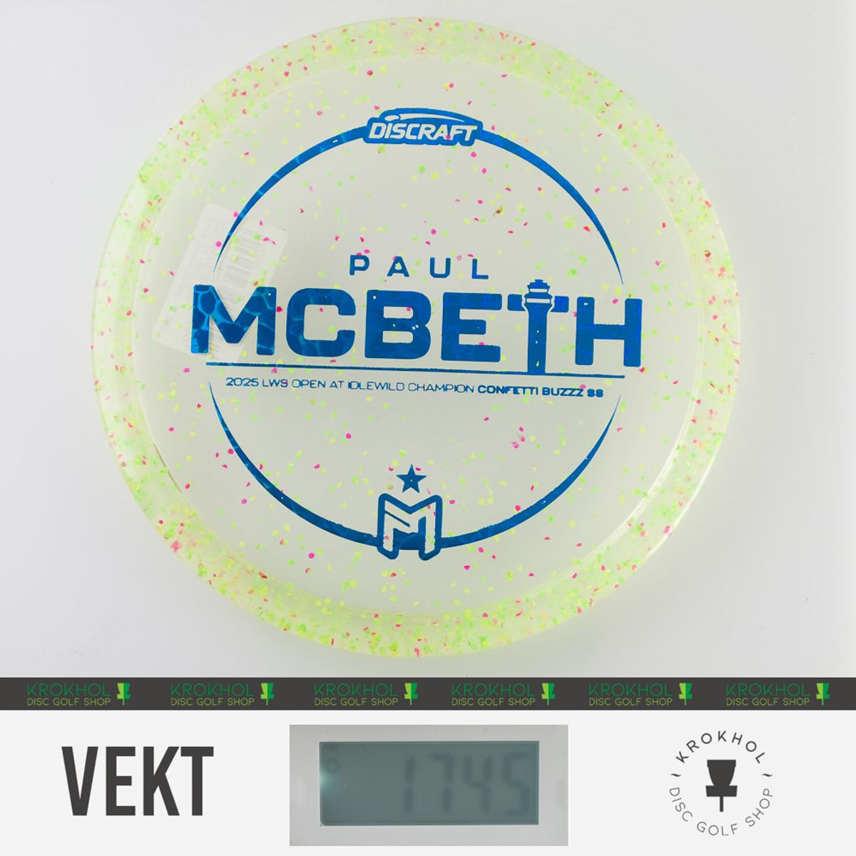Z Line Victory Confetti Buzzz SS - 2025 Paul McBeth LWS Open