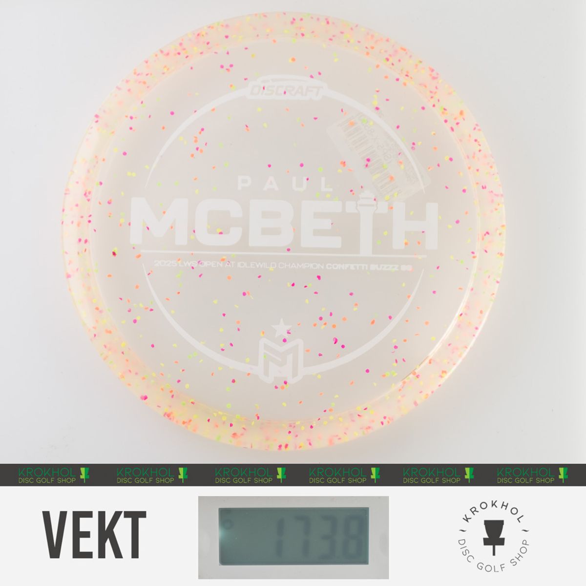 Z Line Victory Confetti Buzzz SS - 2025 Paul McBeth LWS Open