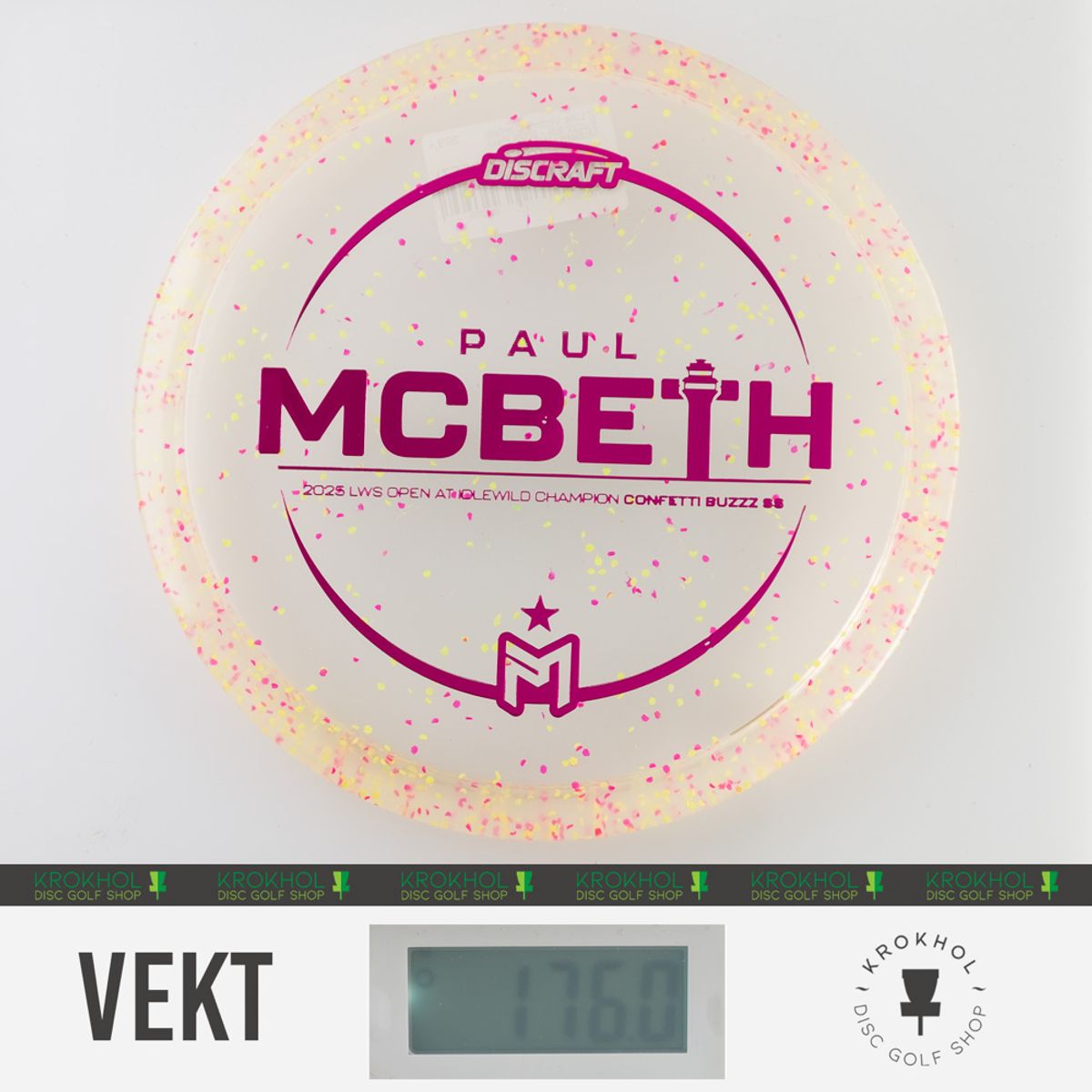 Z Line Victory Confetti Buzzz SS - 2025 Paul McBeth LWS Open