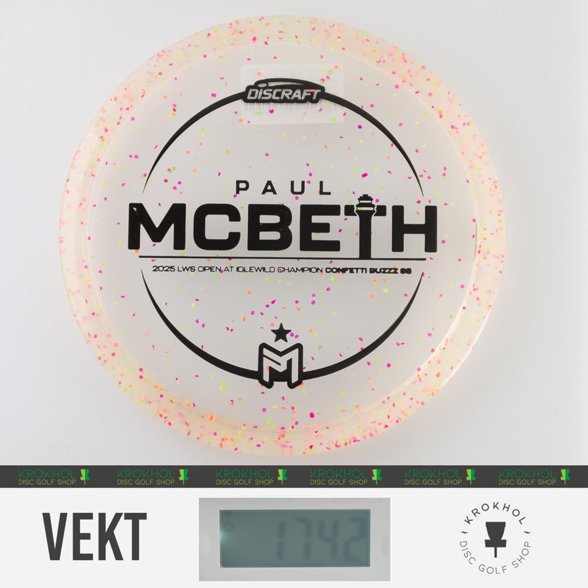 Z Line Victory Confetti Buzzz SS - 2025 Paul McBeth LWS Open