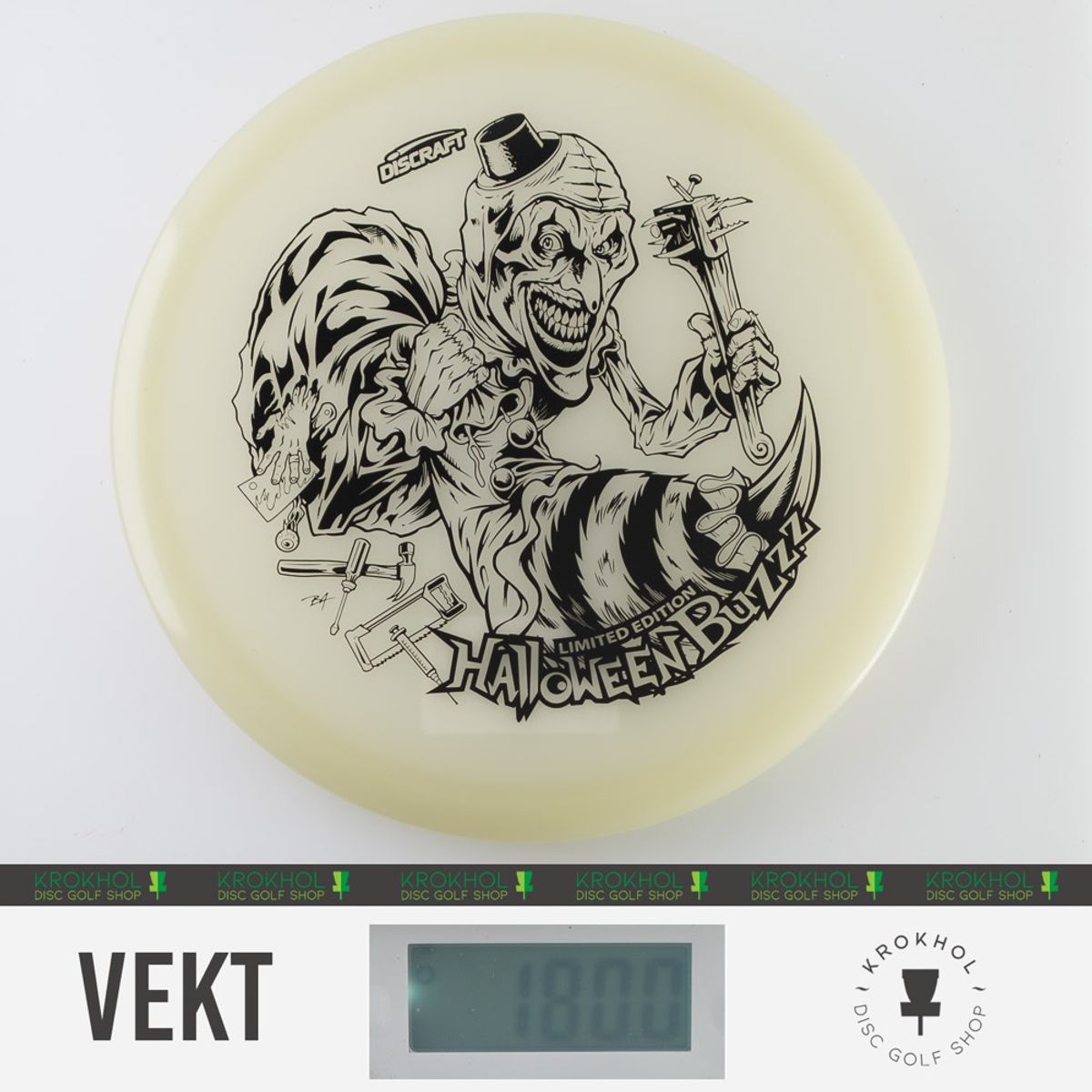 シークレットベース スカルパイレーツ ミラーウィング 2008 パスヘッド Mega-Glo Buzzz - 2025 Halloween Limited Edition - Krokhol Disc