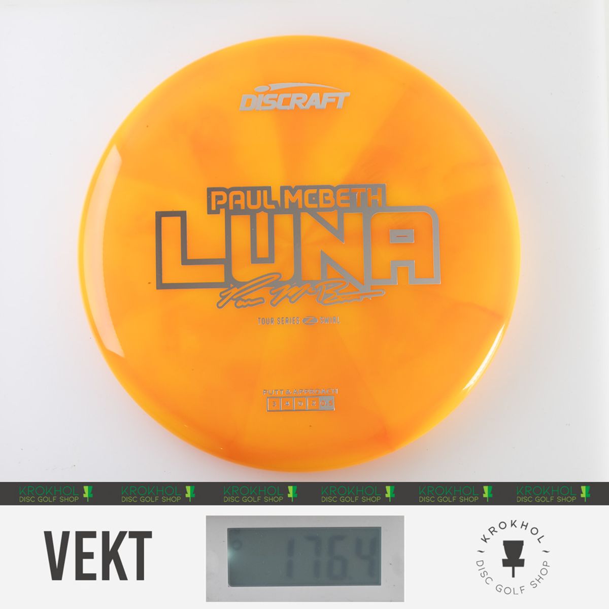 Discraft Z Swirl Luna 2025 | Putt & Approach - Krokhol Disc Golf Shop