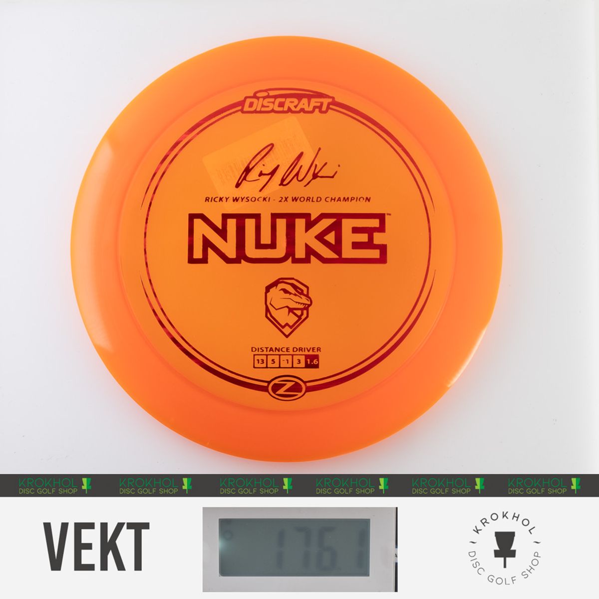 Z Line Nuke - Ricky Wysocki Signature Series - Krokhol Disc Golf Shop