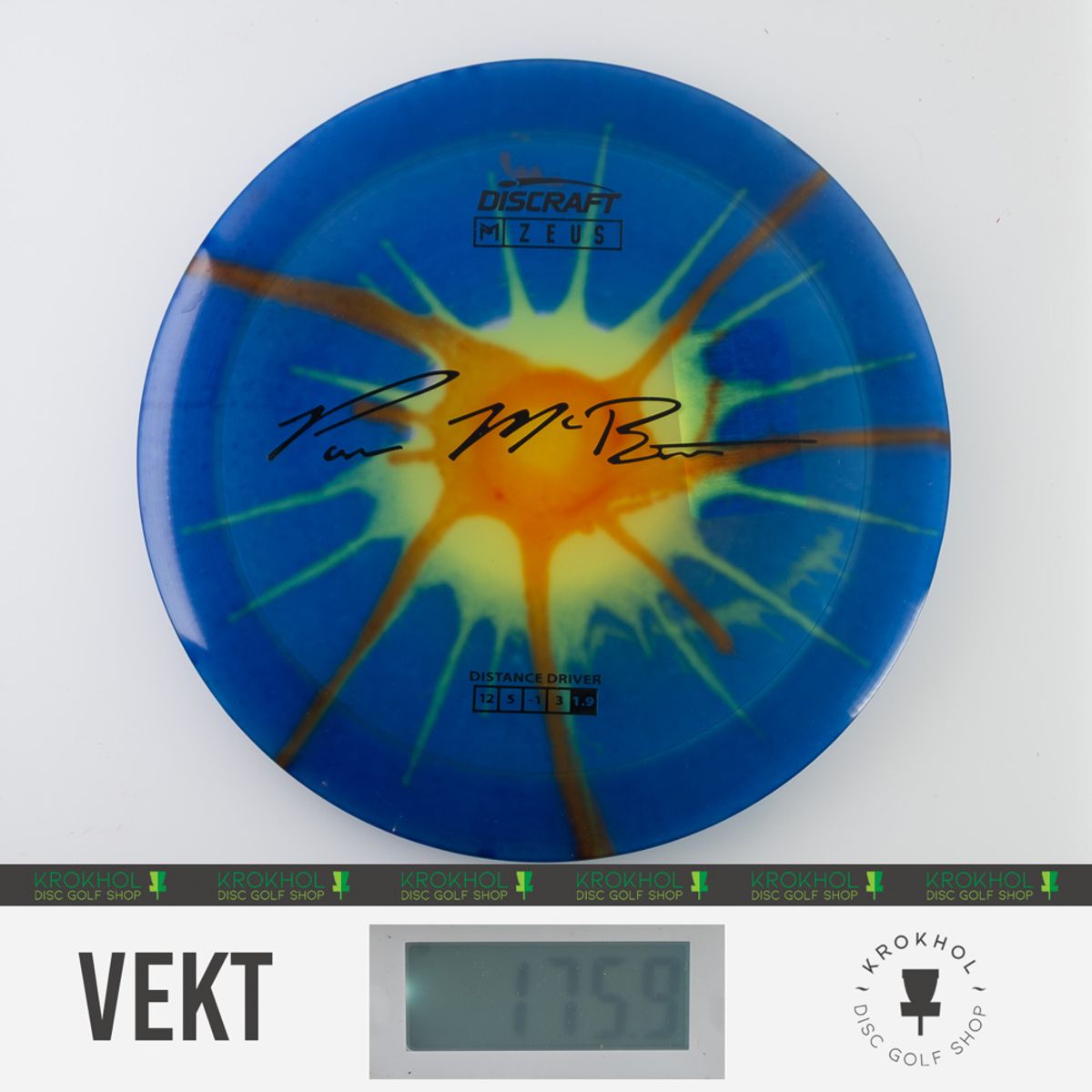 Z Line Fly Dye Zeus - Paul McBeth