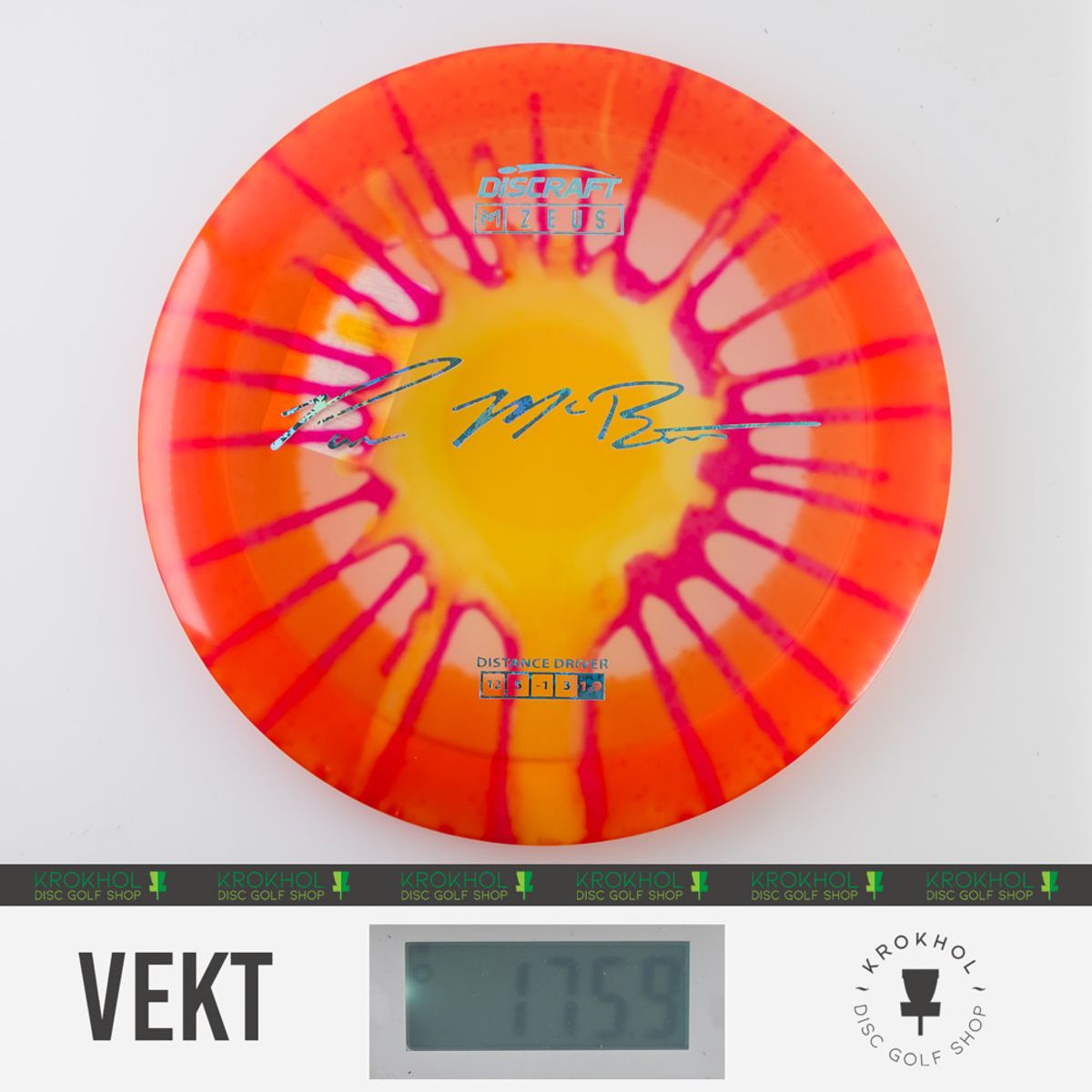 Z Line Fly Dye Zeus - Paul McBeth