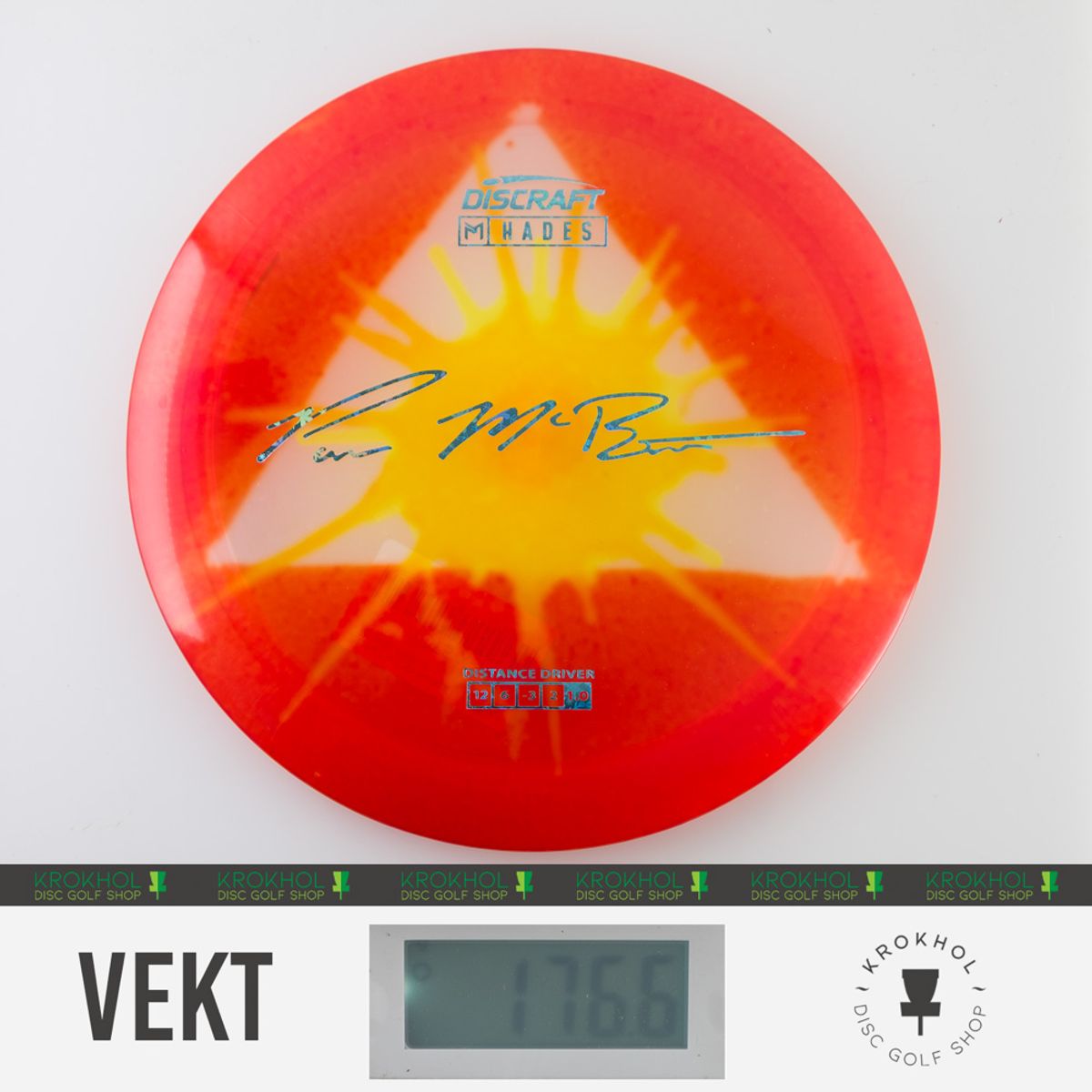 Z Line Fly Dye Hades - Paul McBeth fra Discraft - Krokhol Disc