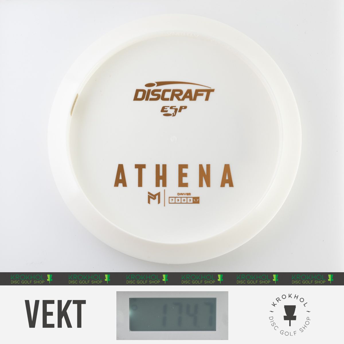 ESP Athena - Solid White Bottom Stamp