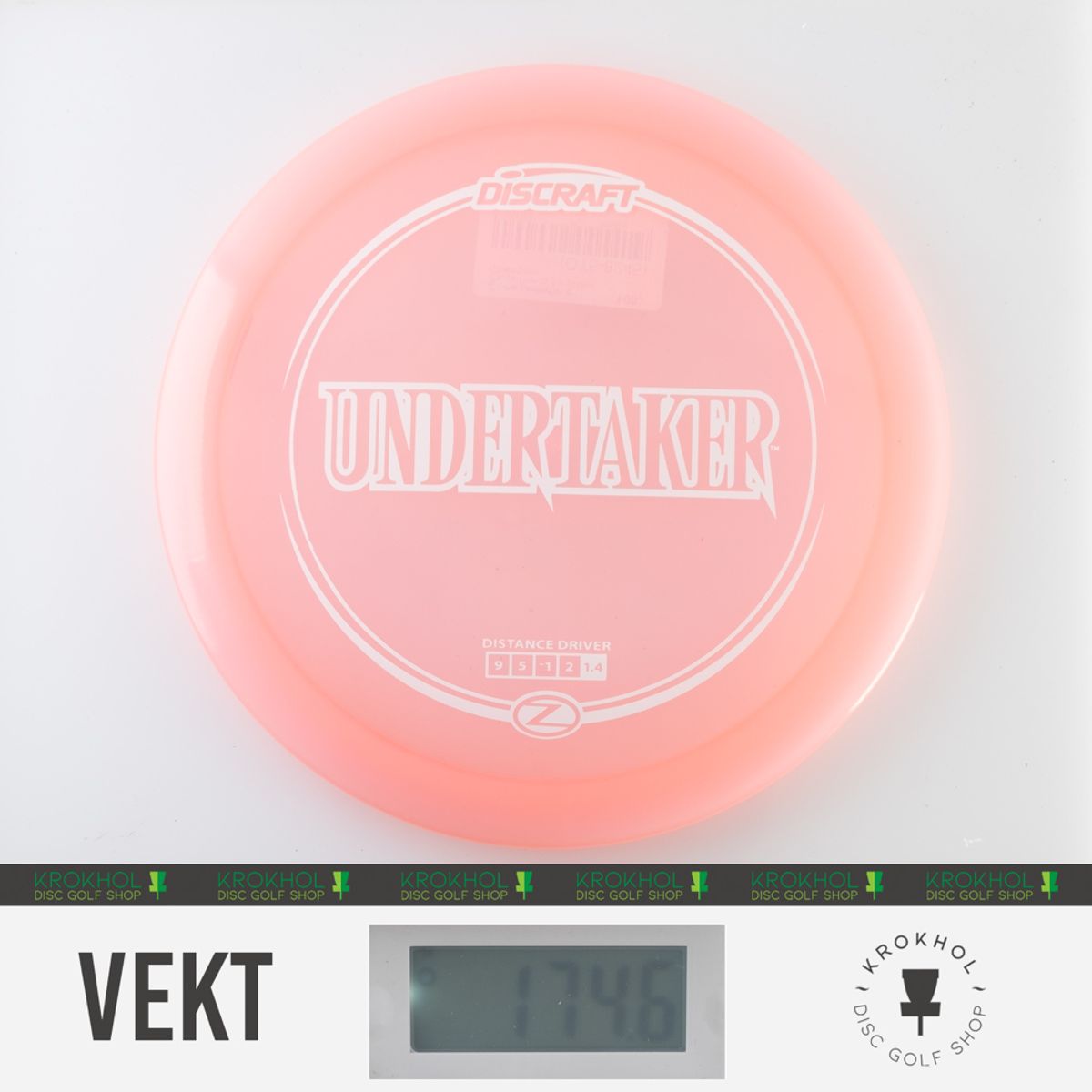 Z Line Undertaker - Paige Pierce 5x World Champion - Krokhol Disc