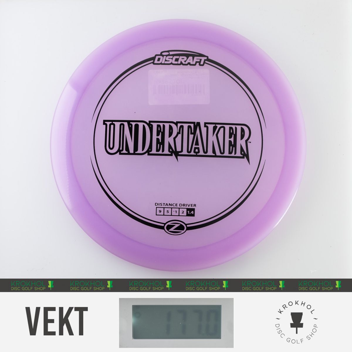 Z Line Undertaker - Paige Pierce 5x World Champion - Krokhol Disc