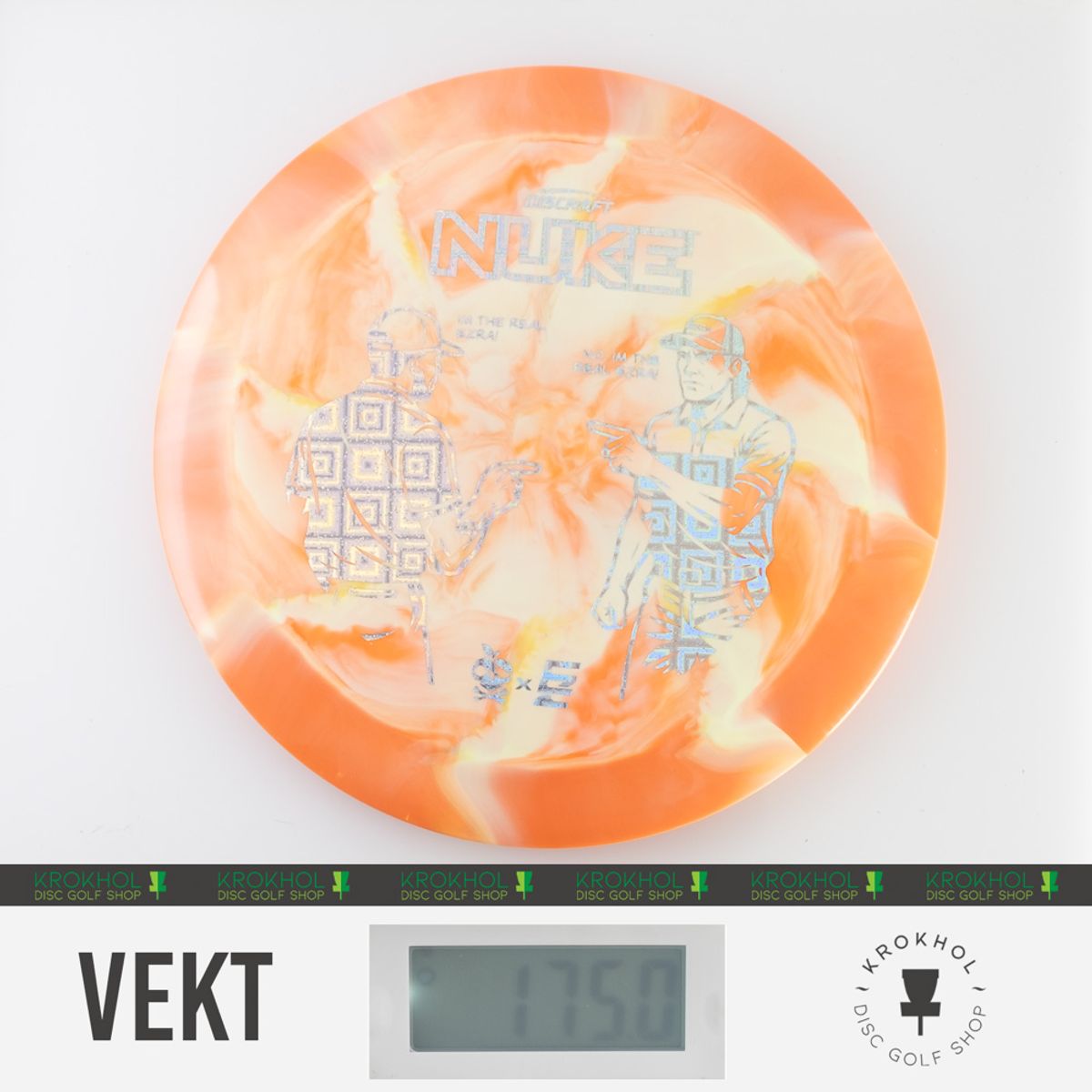 ESP Swirl Nuke - 2025 Ezra vs Ezra Collab - Krokhol Disc Golf Shop