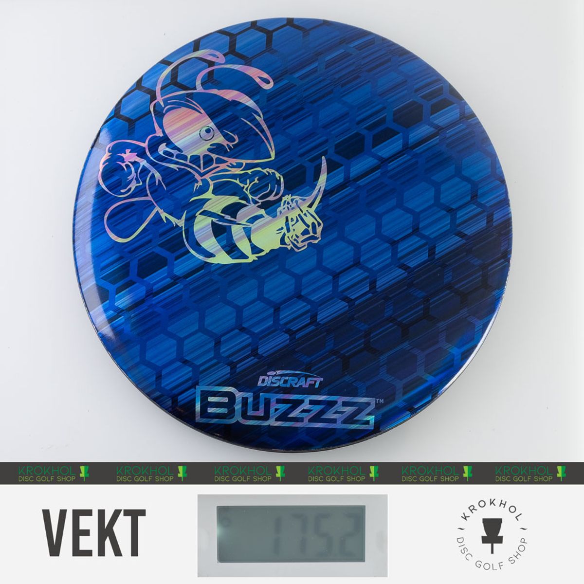 ESP Full Foil SuperColor Buzzz Honeycomb - Silver Buzzz Stamp