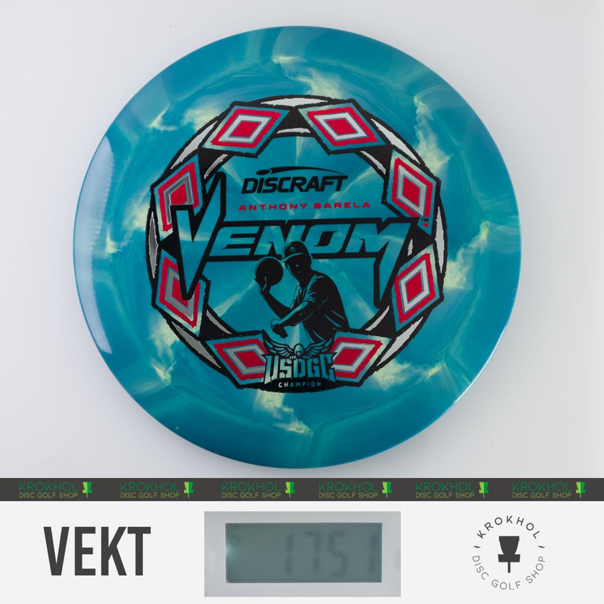 ESP Swirl Venom - Anthony Barela USDGC Champion Edition