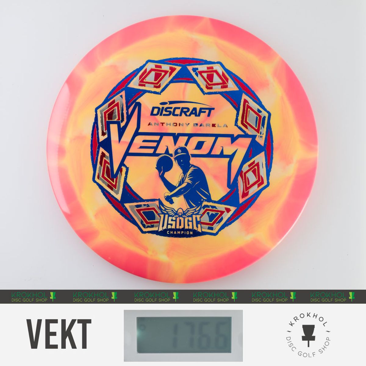 ESP Swirl Venom - Anthony Barela USDGC Champion Edition