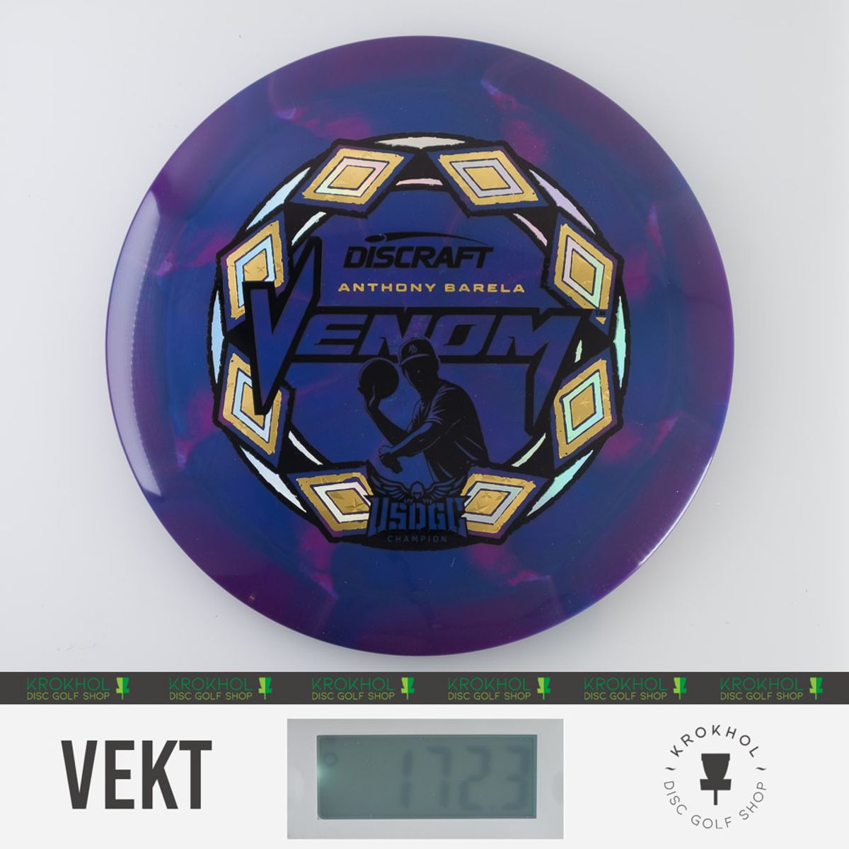 ESP Swirl Venom - Anthony Barela USDGC Champion Edition