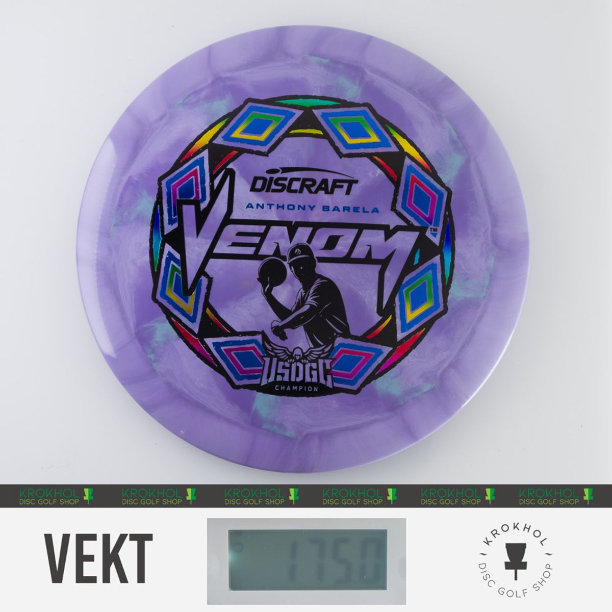 ESP Swirl Venom - Anthony Barela USDGC Champion Edition