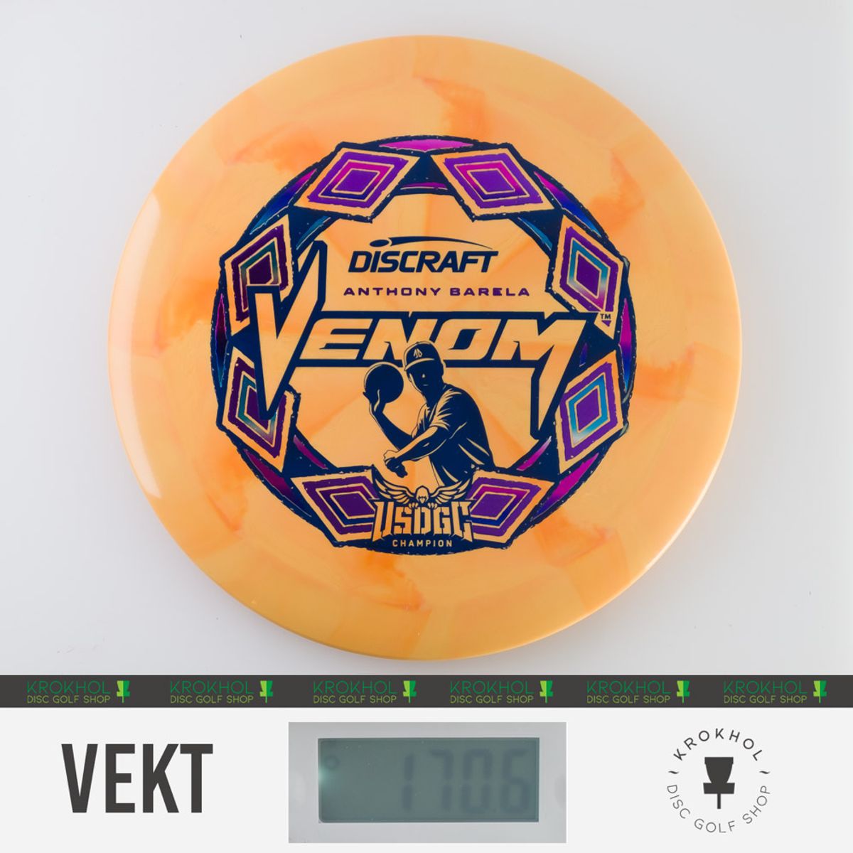 ESP Swirl Venom - Anthony Barela USDGC Champion Edition