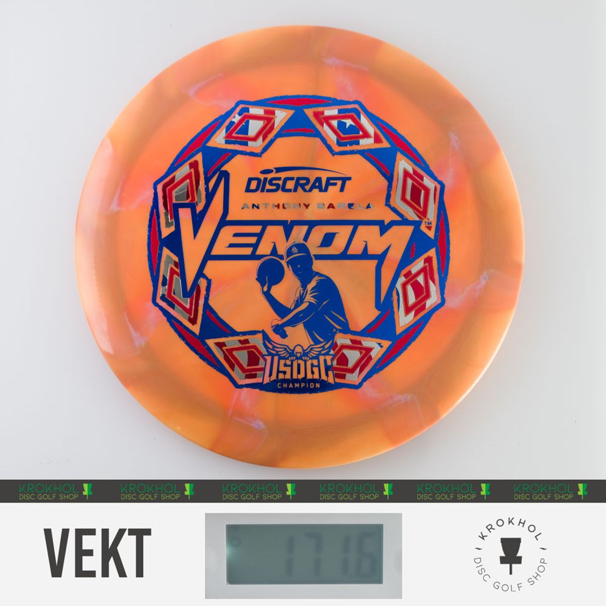 ESP Swirl Venom - Anthony Barela USDGC Champion Edition