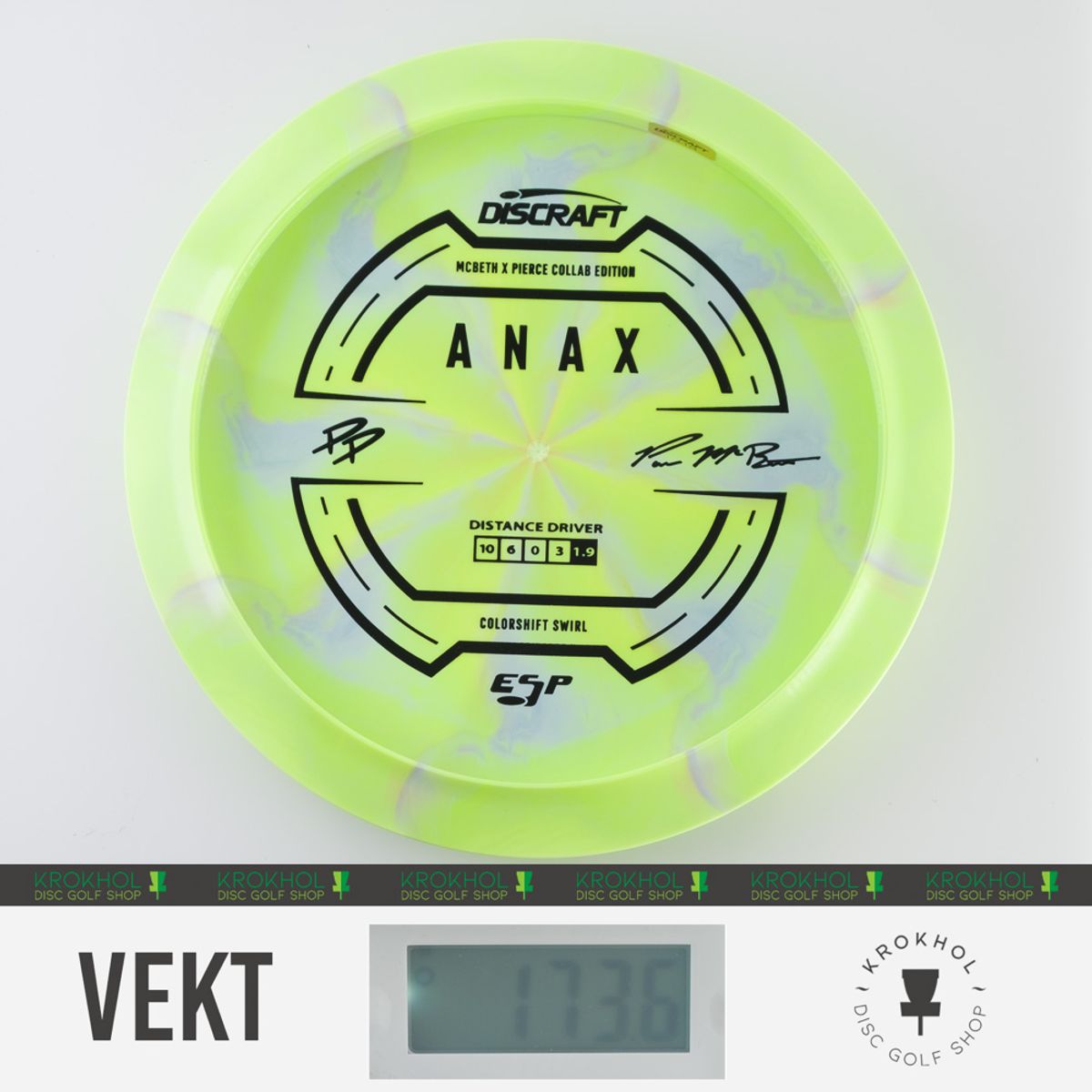 ESP Colorshift Swirl Anax - Paul McBeth & Paige Pierce Collab