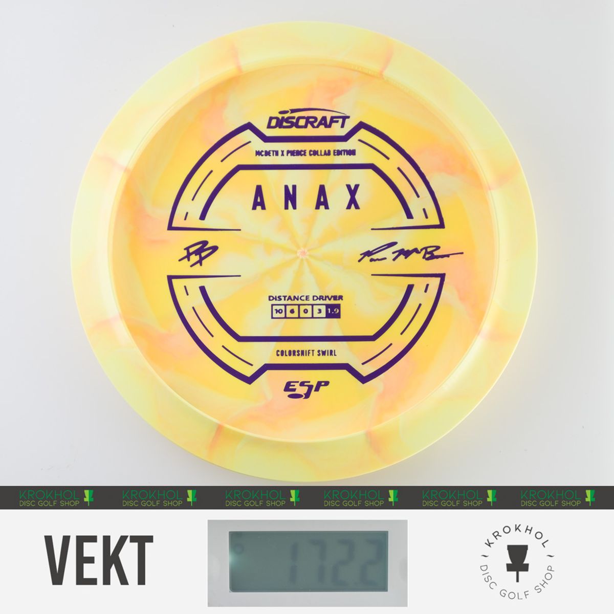 ESP Colorshift Swirl Anax - Paul McBeth & Paige Pierce Collab