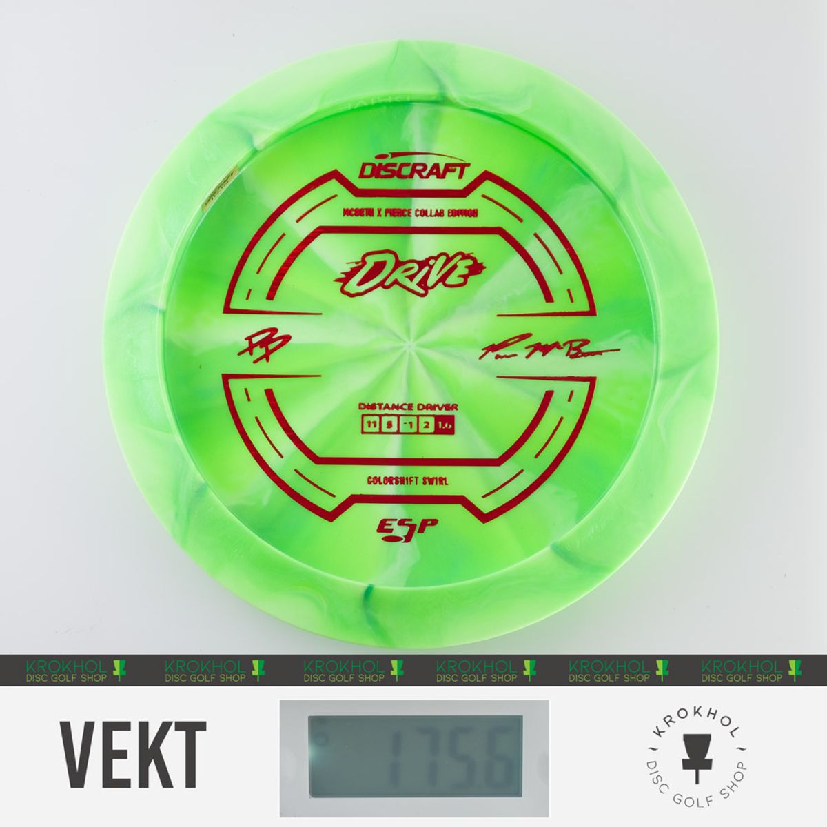 ESP Colorshift Swirl Drive - Paul McBeth & Paige Pierce Collab