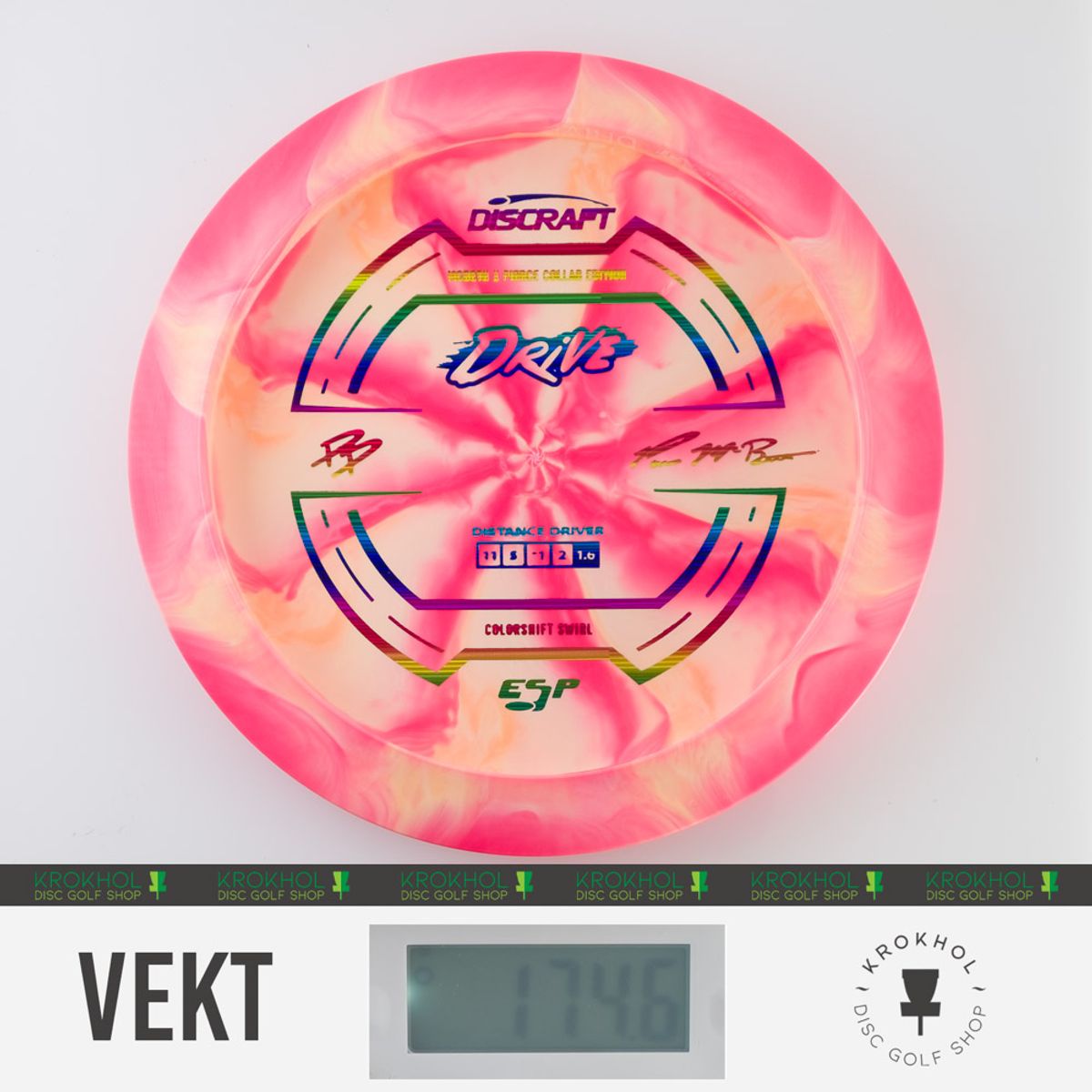 ESP Colorshift Swirl Drive - Paul McBeth & Paige Pierce Collab