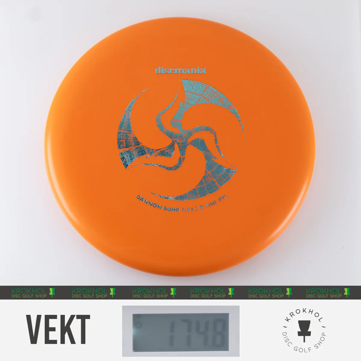 Coppia Disc Gannon Buhr Discmania Triumph Flex 3 D Line P2x – 173g