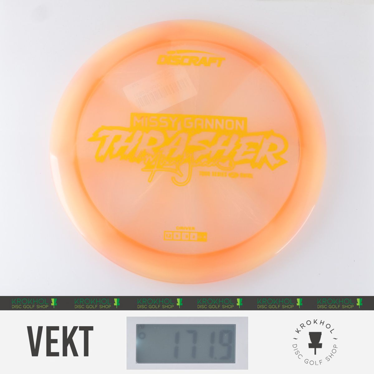 Discraft Z Swirl Thrasher Driver 2025 | Krokhol DGS - Krokhol Disc