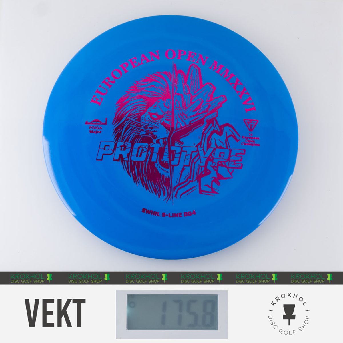 S-Line Swirl DD4 - European Open 2026 Fundraiser