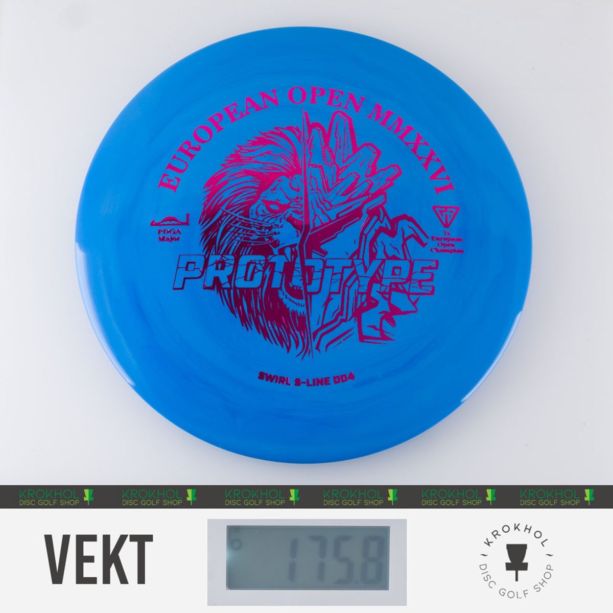 S-Line Swirl DD4 - European Open 2026 Fundraiser