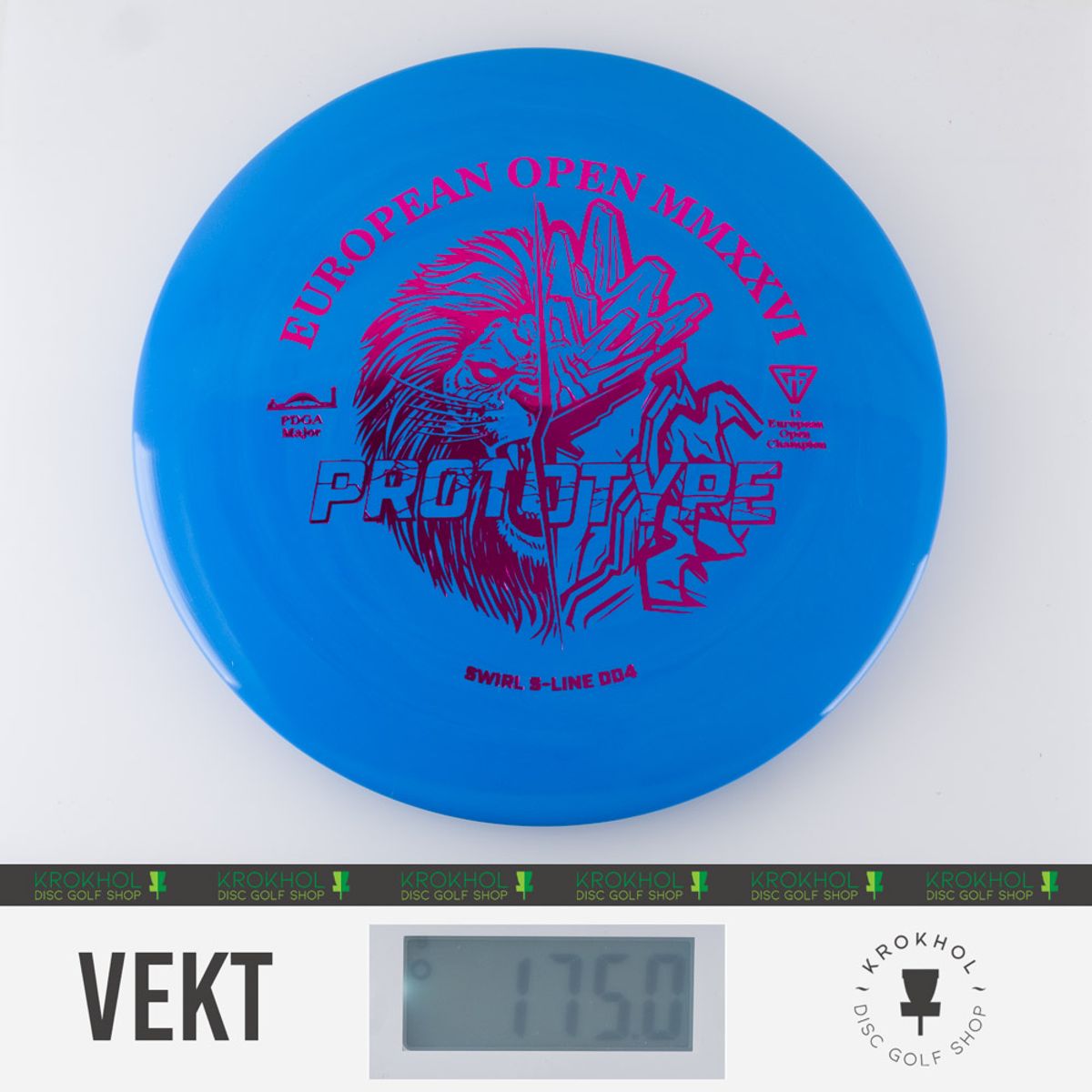 S-Line Swirl DD4 - European Open 2026 Fundraiser