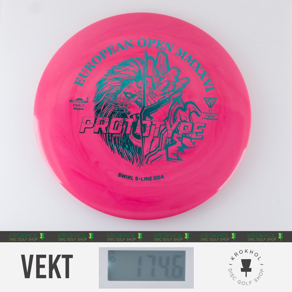 S-Line Swirl DD4 - European Open 2026 Fundraiser