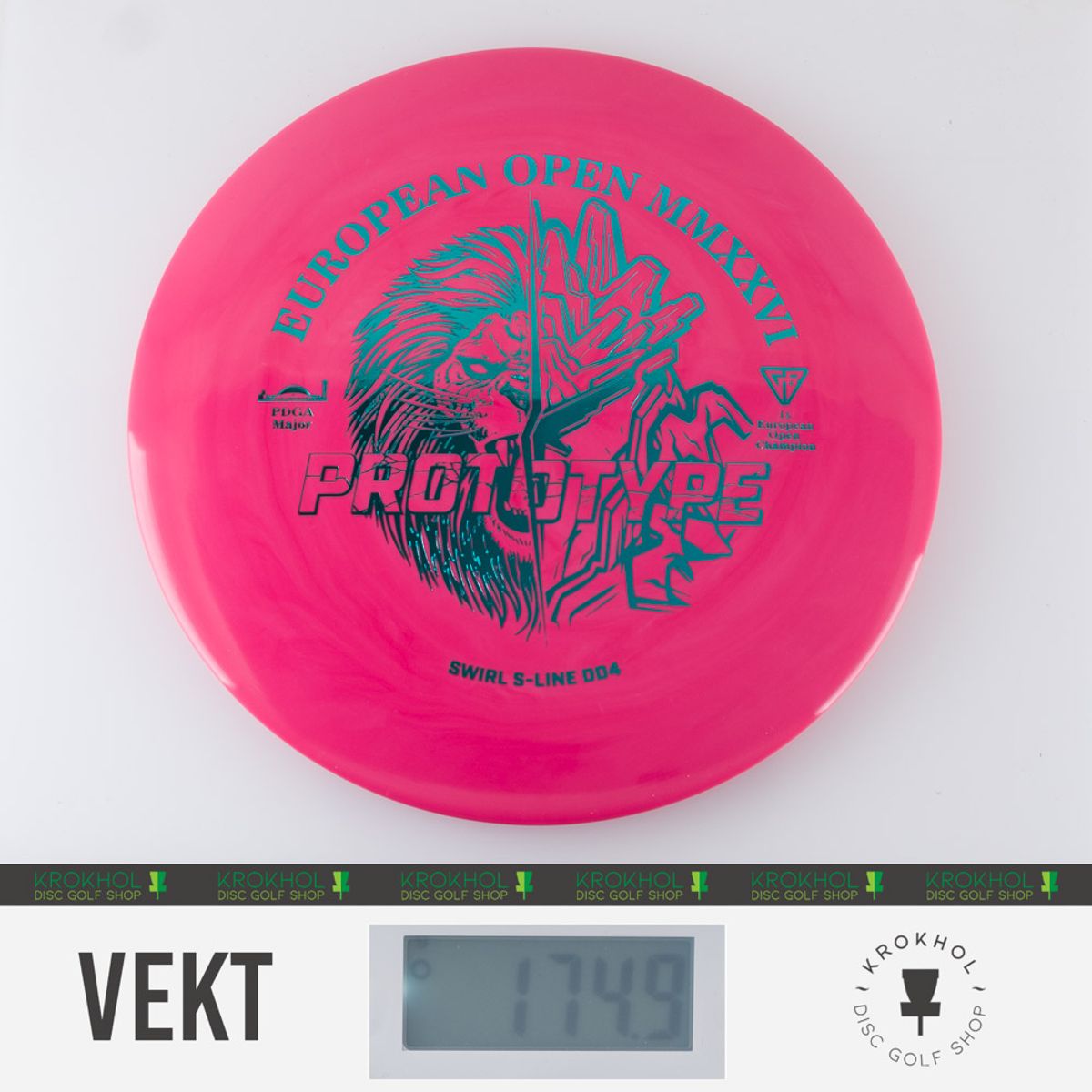 S-Line Swirl DD4 - European Open 2026 Fundraiser