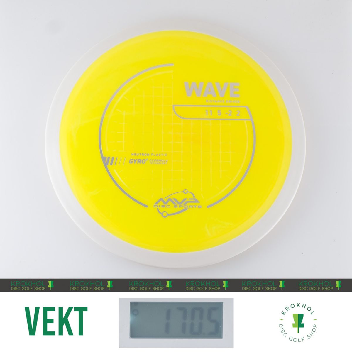 MVP Neutron Wave - Distance driver | Krokhol DGS - Krokhol Disc