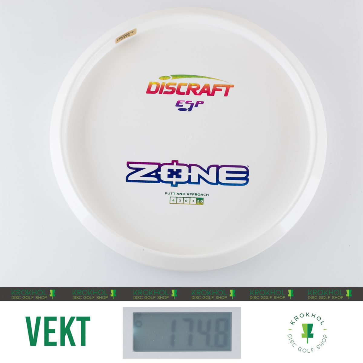 ESP Zone - Solid White Bottom Stamp